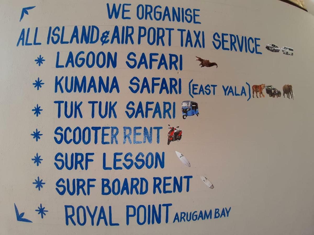 Hotel Royal Point Arugambay Arugam Bay Exteriér fotografie